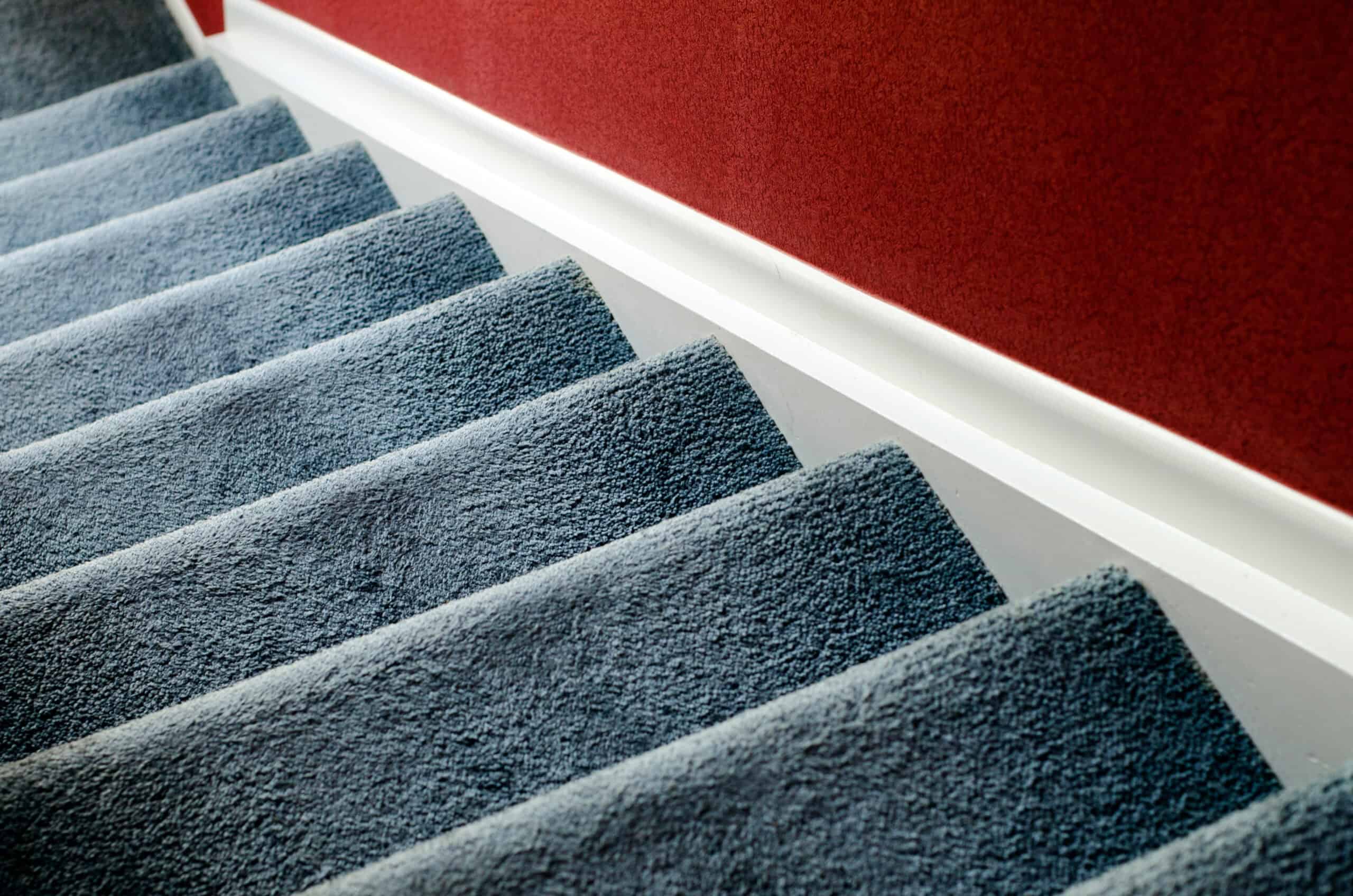 how to clean carpet on stairs